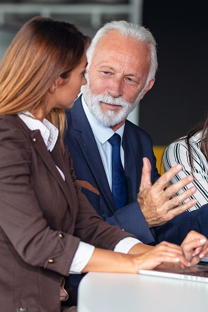 Business Managers in a Meeting